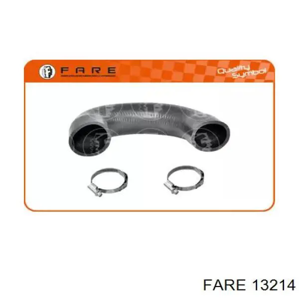 Шланг/патрубок интеркуллера Fare 13214 ціна, від 13.89 USD