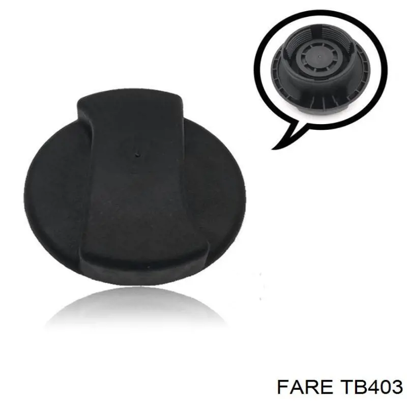Кришка бачка радіатора Fare TB403 ціна, від 6.31 USD