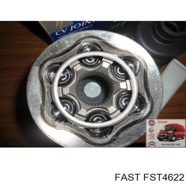 FST4622 Fast Кран пічки (обігрівача)