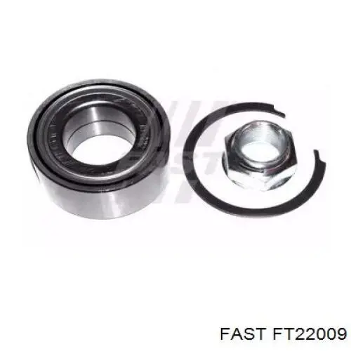 Комплект підшипник маточини передньої Fast FT22009 ціна, від 14.37 USD