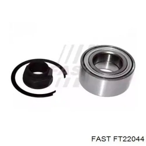 Комплект підшипник маточини передньої Fast FT22044 ціна, від 18.48 USD