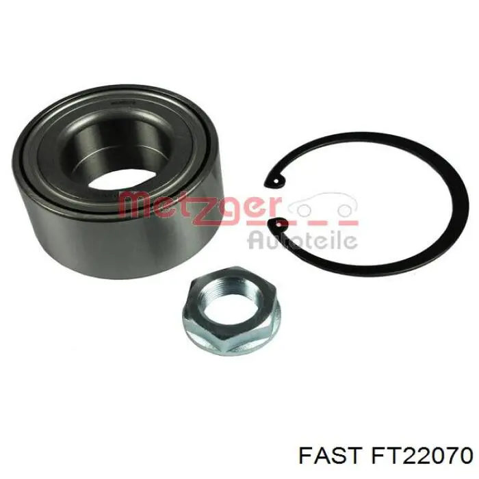 FT22070 Fast Підшипник маточини передньої