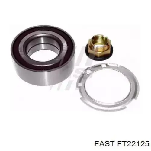 Комплект підшипник маточини передньої Fast FT22125 ціна, від 23.39 USD