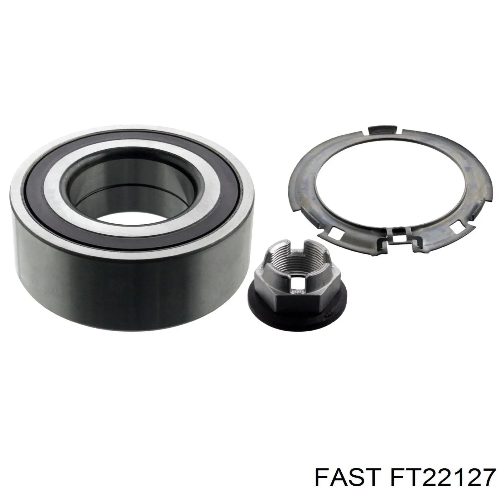 Комплект підшипник маточини передньої Fast FT22127 ціна, від 22.82 USD