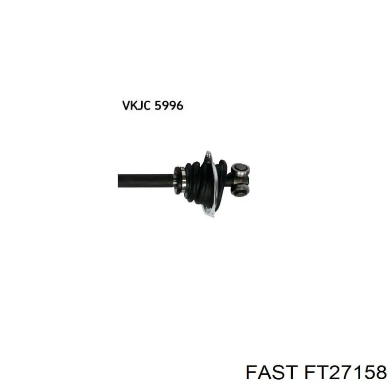 Піввісь (привід) передня, ліва FT27158 Fast
