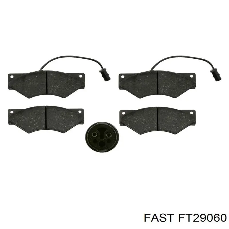 Гальмівні колодки Fast FT29060 ціна, від 41.11 USD