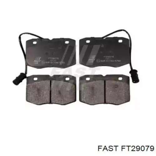 Гальмівні колодки Fast FT29079 ціна, від 15.73 USD