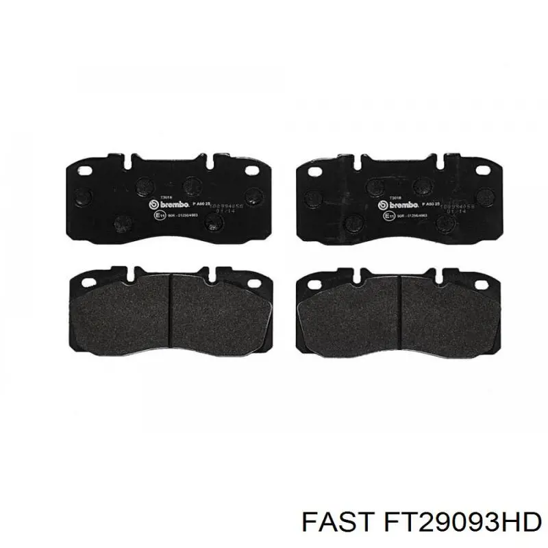 Передні тормозні колодки RD29011STD Rider