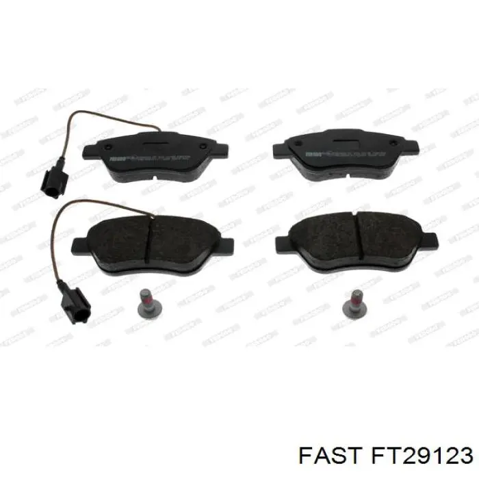 Купити FT29123 Fast Колодки гальмівні передні, дискові