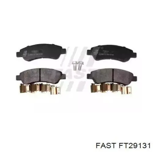 Задні гальмівні колодки Fast FT29131 ціна, від 18.31 USD