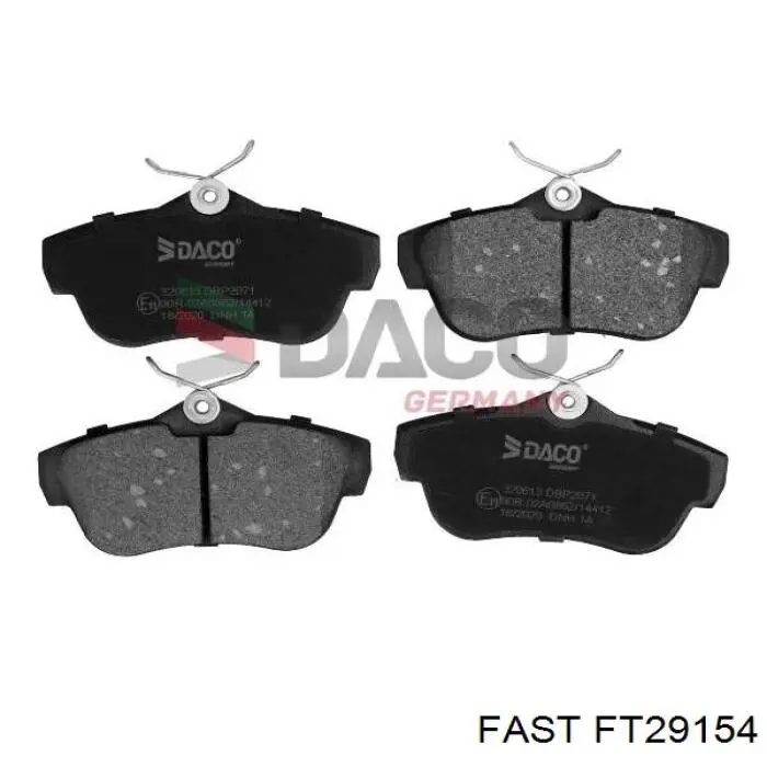 Купити FT29154 Fast Задні колодки