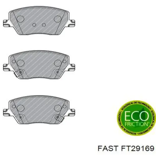 Передні тормозні колодки ADBP420053 Blue Print