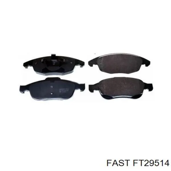 Гальмівні колодки Fast FT29514 ціна, від 19.63 USD