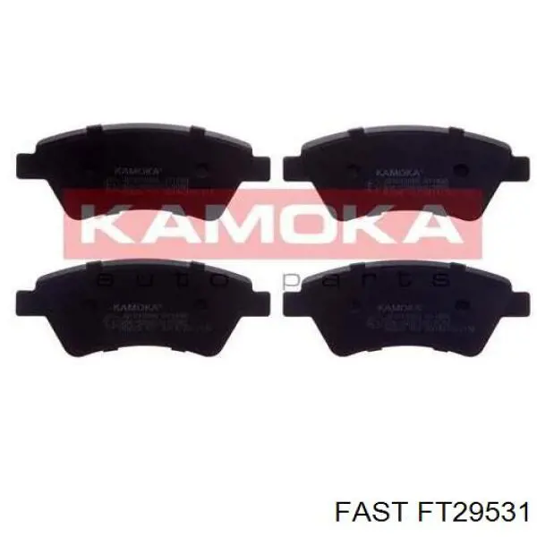 Гальмівні колодки Fast FT29531 ціна, від 17.70 USD