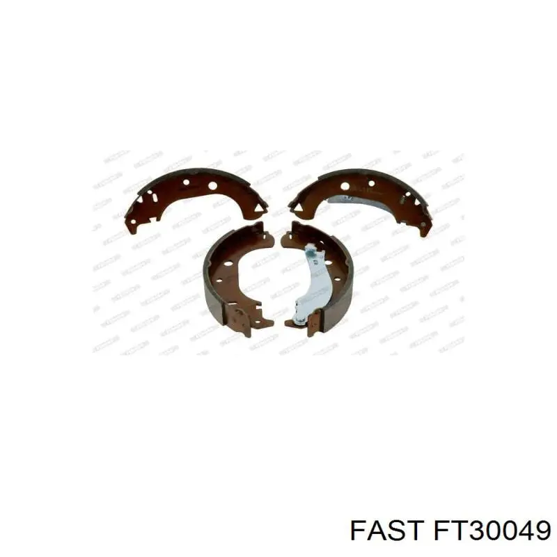 Купити FT30049 Fast Колодки гальмові задні, барабанні