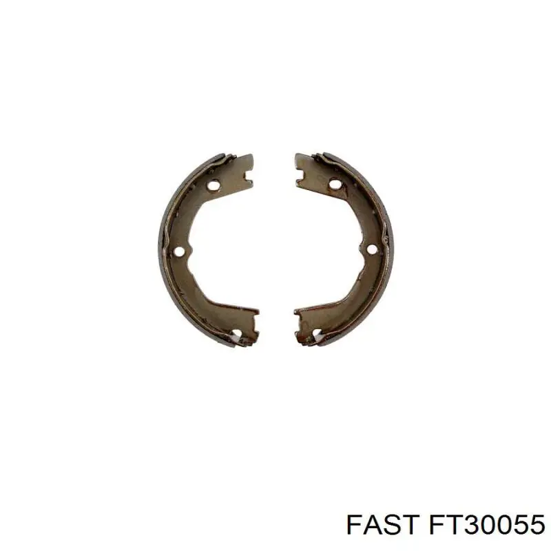 Колодки гальмові задні, барабанні Fast FT30055 ціна, від 25.39 USD