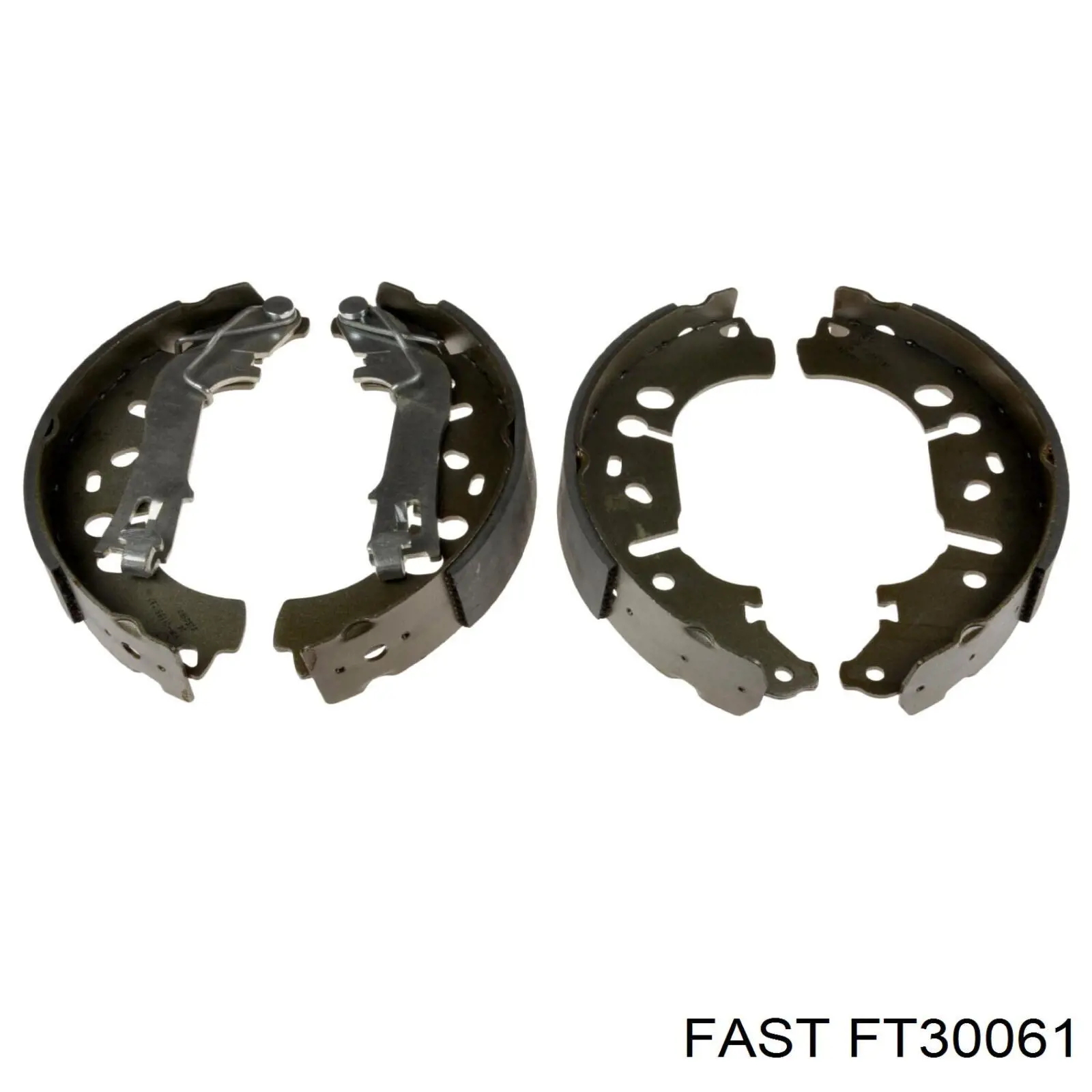 Колодки гальмові задні, барабанні Fast FT30061 ціна, від 23.45 USD