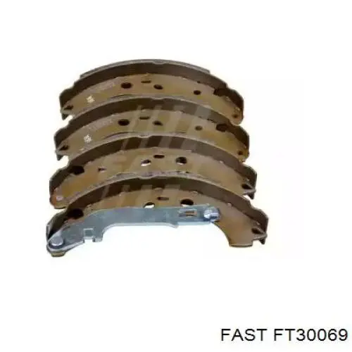 Колодки гальмові задні, барабанні Fast FT30069 ціна, від 28.23 USD