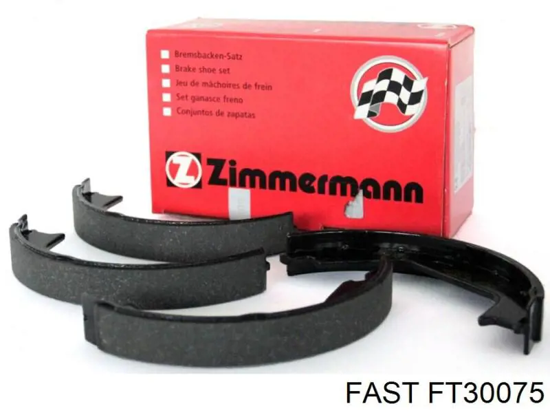 Колодки гальмові задні, барабанні Fast FT30075 ціна, від 19.96 USD