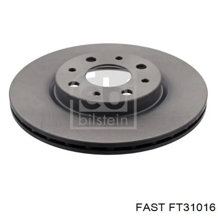 Диск переднього гальма Fast FT31016 ціна, від 22.86 USD