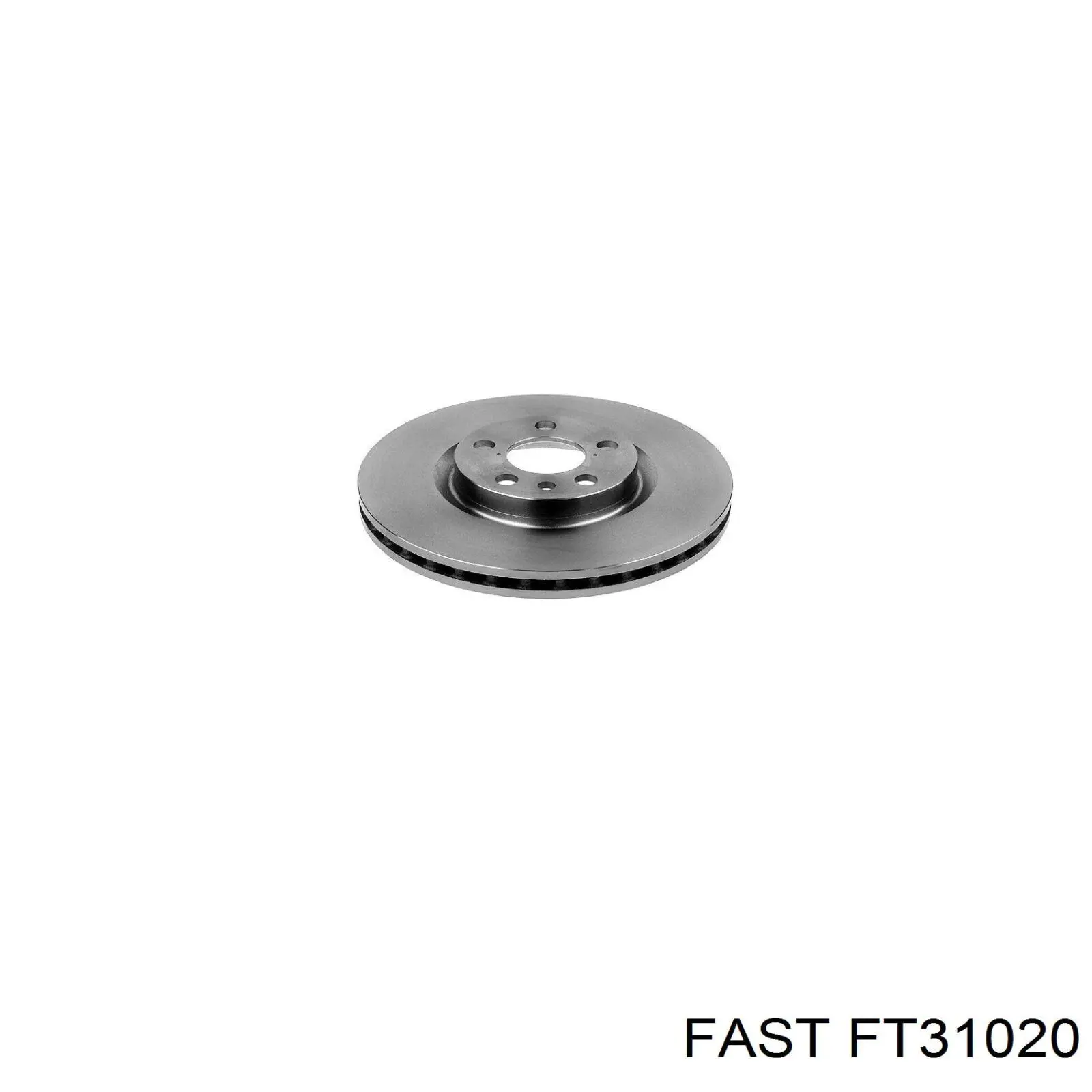 Диск переднього гальма Fast FT31020 ціна, від 30.69 USD