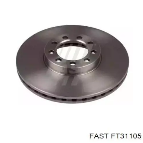 Диск переднього гальма Fast FT31105 ціна, від 43.20 USD