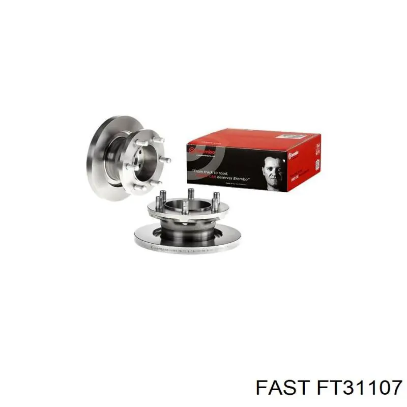 FT31107 Fast Гальмо дискове переднє