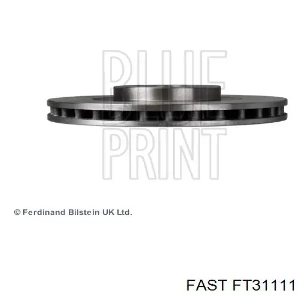 Диск переднього гальма Fast FT31111 ціна, від 36.87 USD