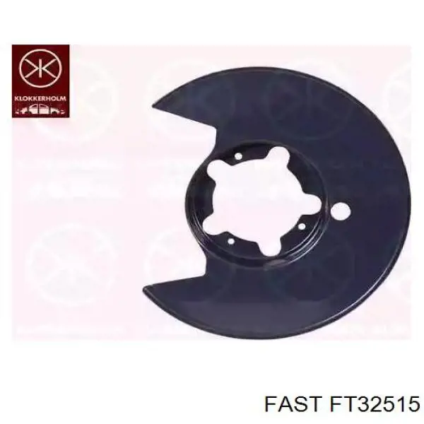 FT32515 Fast Захист гальмівного диска, переднього, правого