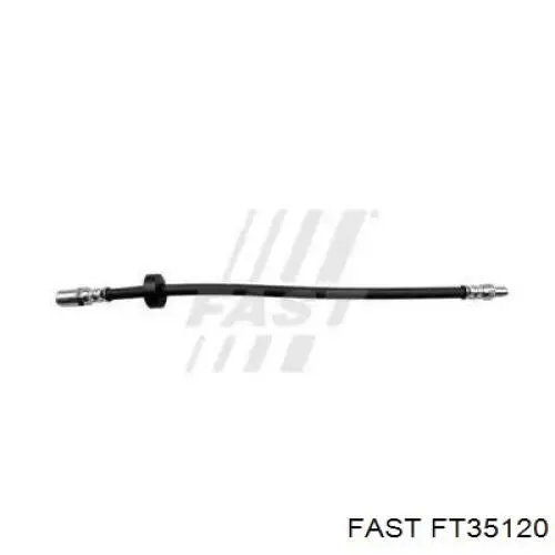 Шланг гальмівний передній Fast FT35120 ціна, від 11.18 USD