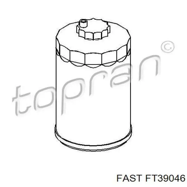 Фільтр паливний FT39046 Fast