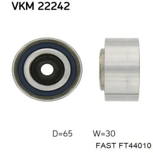 Ролик ременя ГРМ, паразитний Coram C733 ціна, від 19.79 USD