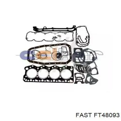 Комплект прокладок двигуна, повний Fast FT48093 ціна, від 52.42 USD