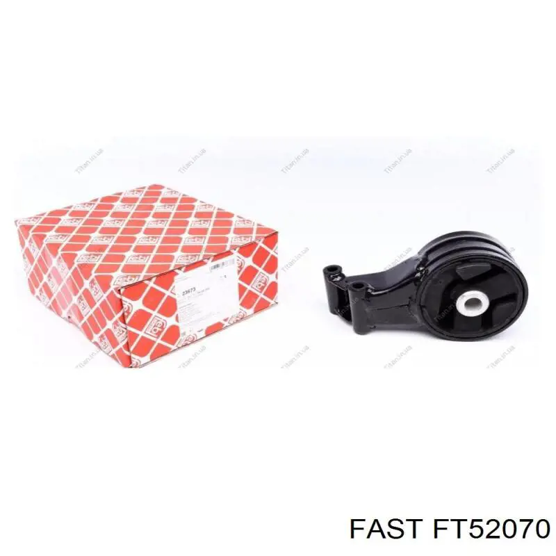 FT52070 Fast Задня подушка двигуна
