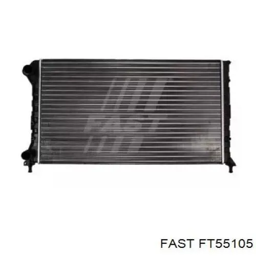 FT55105 Fast радіатор охолодження двигуна