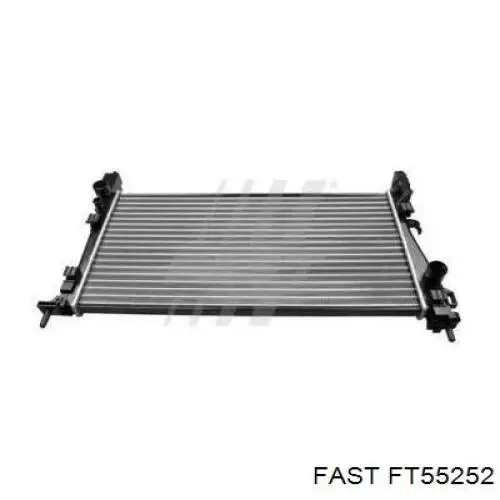 FT55252 Fast радіатор охолодження двигуна