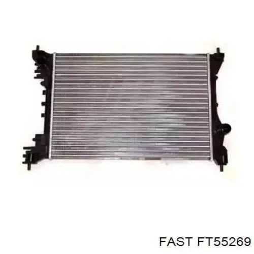 Радіатор основний Fast FT55269 ціна, від 77.34 USD