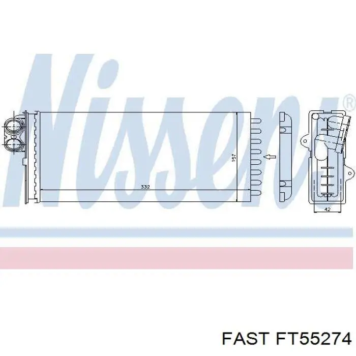 Купити FT55274 Fast Теплообмінник