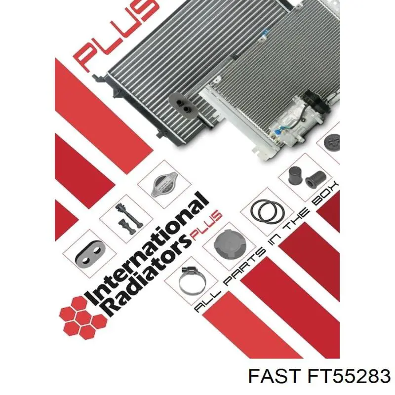 Радіатор основний Fast FT55283 ціна, від 102.49 USD