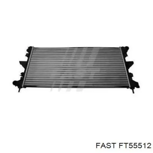 FT55512 Fast радіатор охолодження двигуна