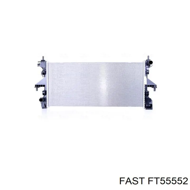 FT55552 Fast радіатор охолодження двигуна