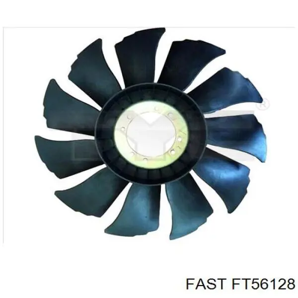 FT56128 Fast Вентилятор / крильчатка радіатора охолодження