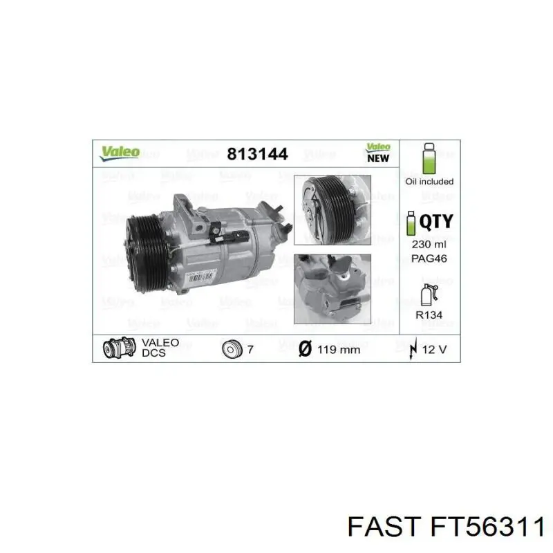 FT56311 Fast компресор кондиціонера