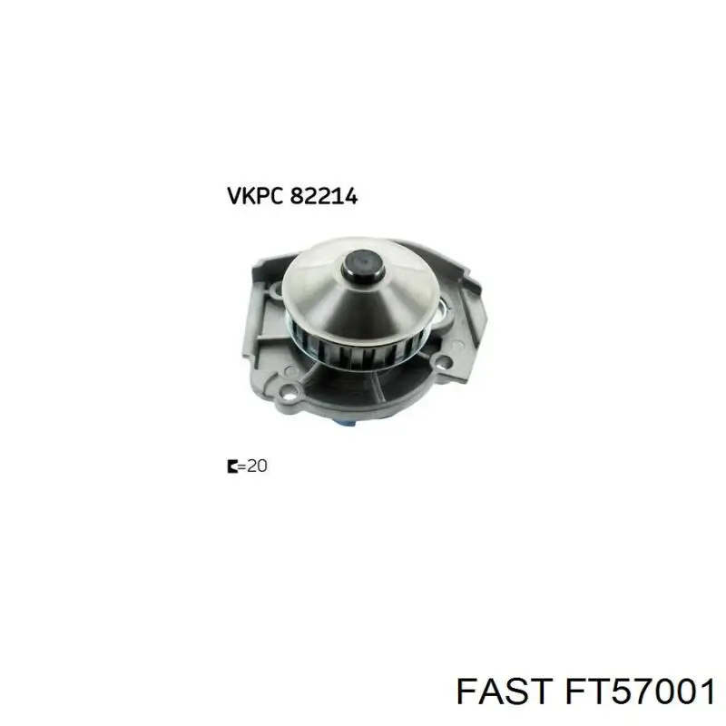 Водяний насос Fiat/Alfa/Lancia 7691820