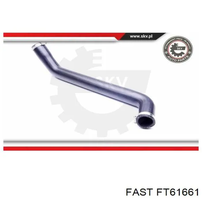 Шланг/патрубок интеркуллера Fast FT61661 ціна, від 22.98 USD