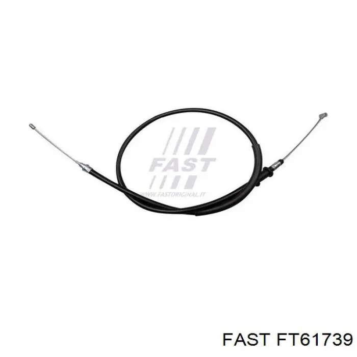 FT61739 Fast шланг/патрубок інтеркулера, лівий