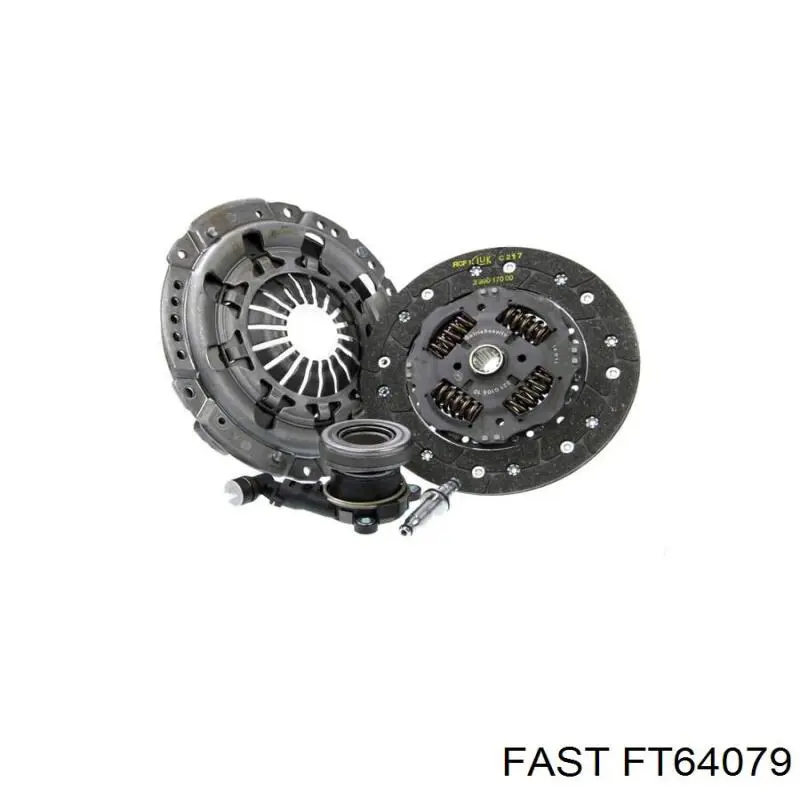 FT64079 Fast комплект зчеплення (3 частини)