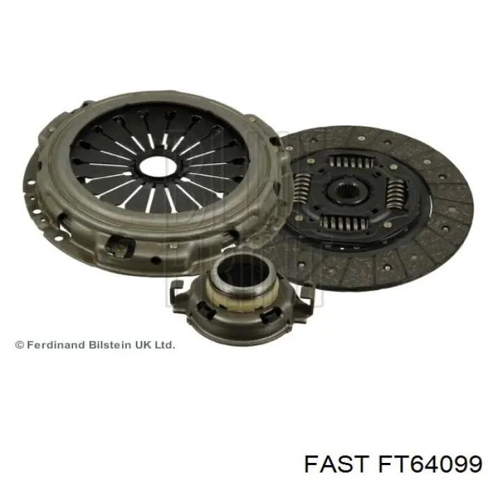 Купити FT64099 Fast Комплект зчеплення (диск, корзина, підшипник)