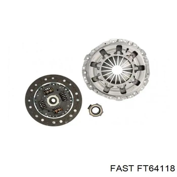 FT64118 Fast комплект зчеплення (3 частини)