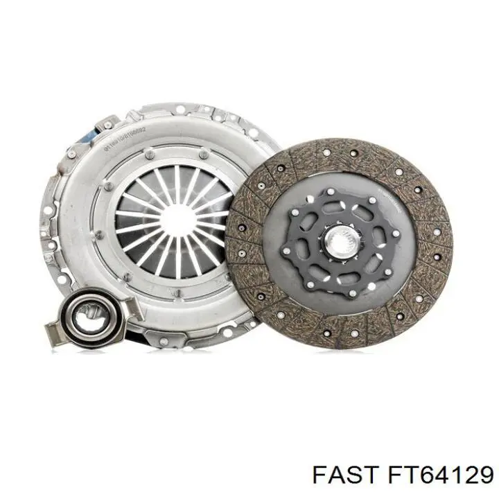 FT64129 Fast комплект зчеплення (3 частини)